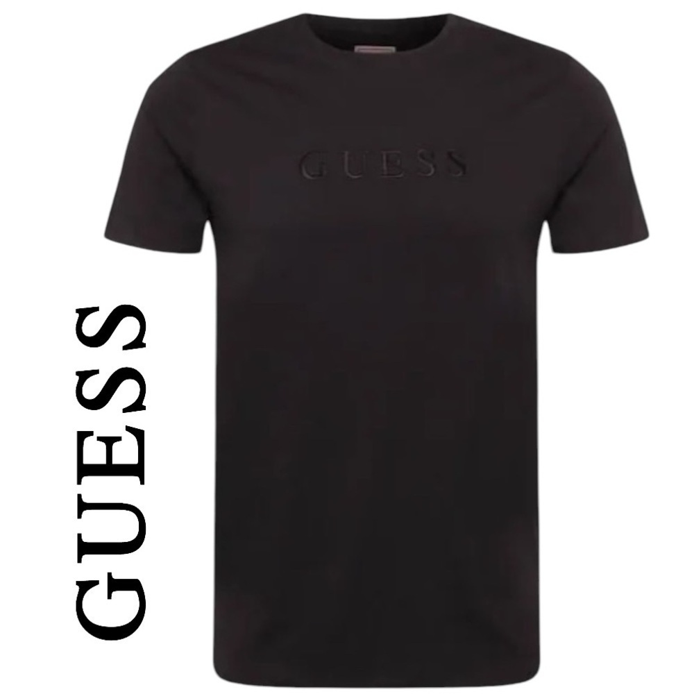 GUESS- Classic Black Tee Shirt, NEW